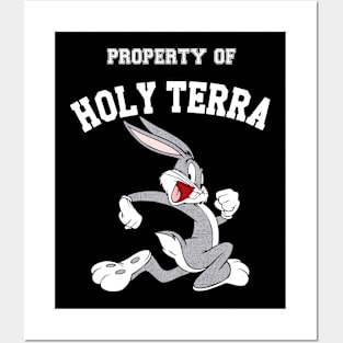 holy terra rabbit Posters and Art